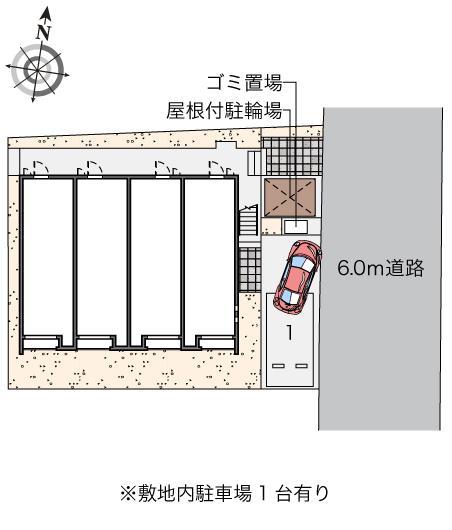 クレイノカーサ カリーナ(58908)の駐車配置図