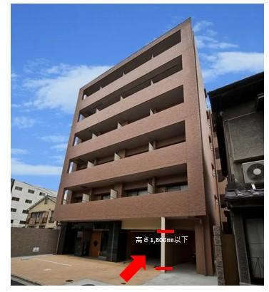 Uni E’terna 京都壬生の外観・駐車場イメージ1枚目