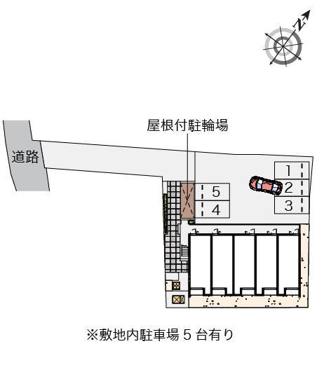 クレイノ葵(56998)の駐車配置図