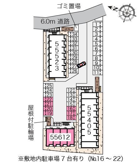 インフレンド(55612)の駐車配置図