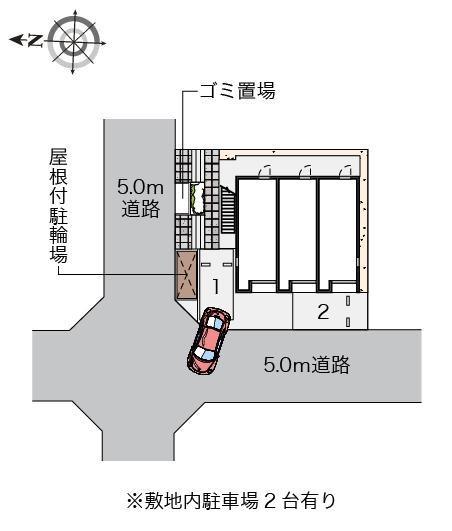 六会(52280)の駐車配置図