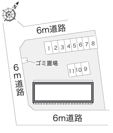 エース(10941)の駐車配置図