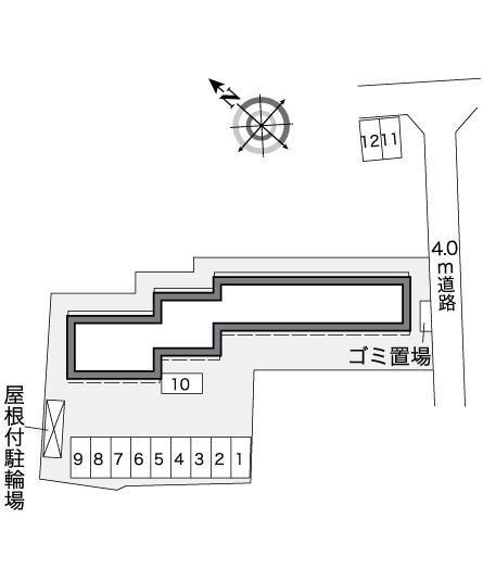 フォーチュン21(39909)の駐車配置図