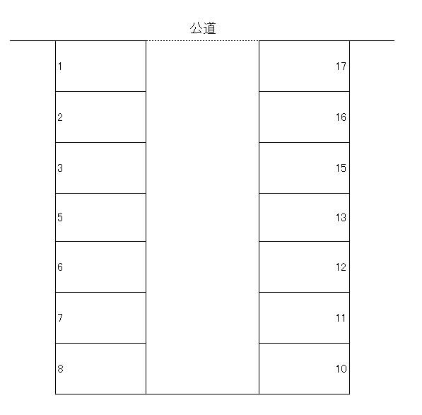 J-315の駐車配置図