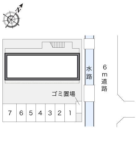 ソフィア北戸田(14178)の駐車配置図