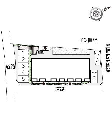 ミランダBELL栄(55968)の駐車配置図