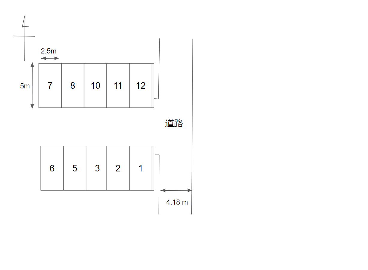 KA’ULUMIの駐車配置図