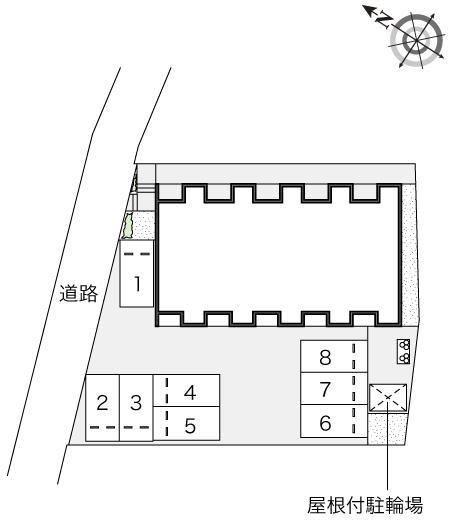 小泉(52969)の駐車配置図