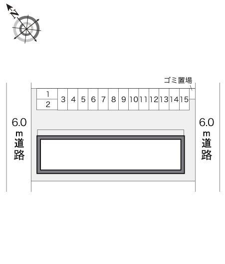 クエスタ(21103)の駐車配置図