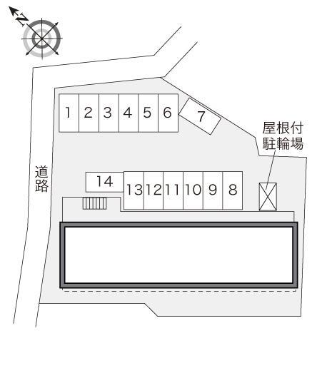 エスポワール(28139)の駐車配置図