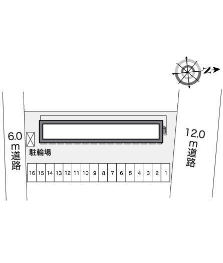 エルピュール(26819)の駐車配置図