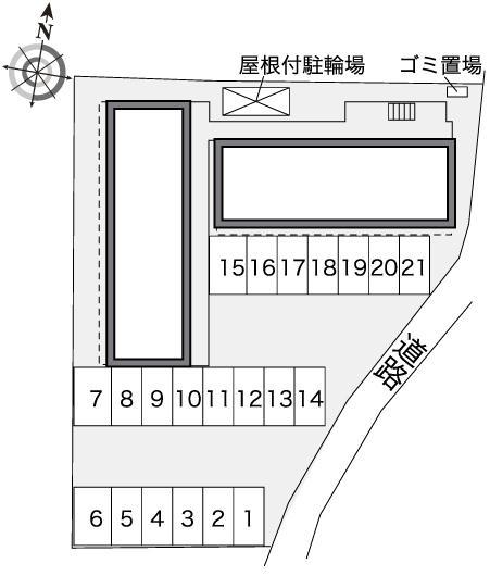 蓼科(41607)の駐車配置図