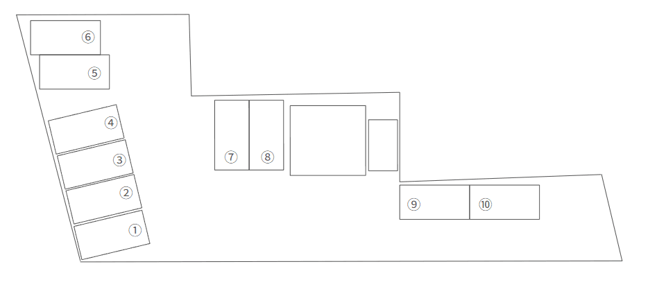 181駐車場の駐車配置図