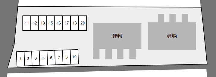 ALTIA Aの駐車配置図