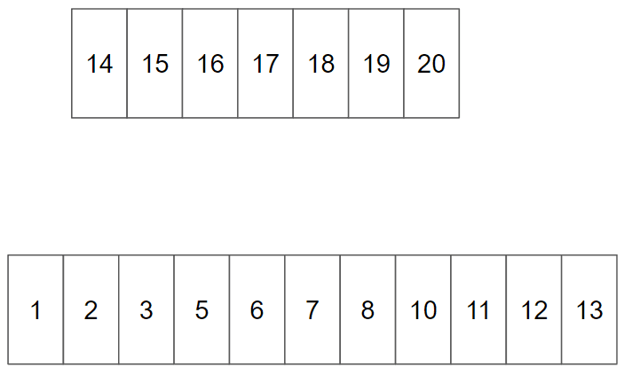 ジュネス太子堂の駐車配置図