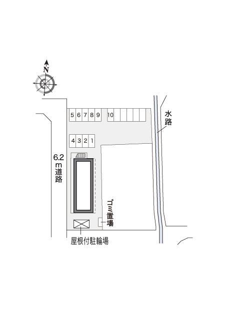 太勇Ⅱ(18800)の駐車配置図