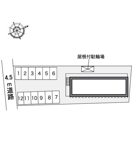 竹内(40382)の駐車配置図