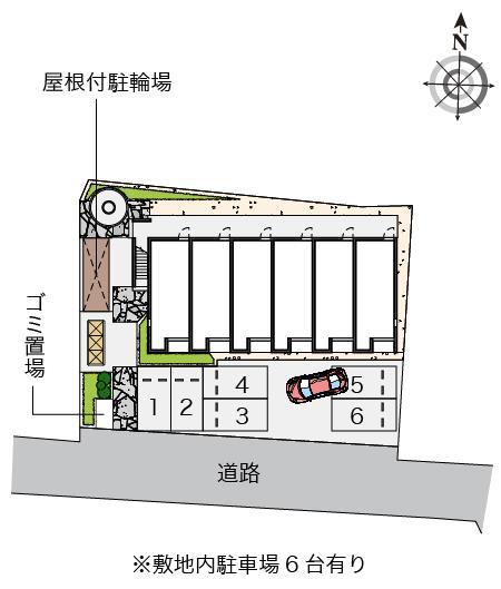旭(53362)の駐車配置図