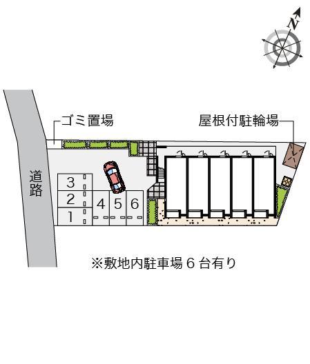 ヴィラ アゼリア(55538)の駐車配置図