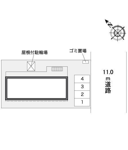 オンフルール(39022)の駐車配置図