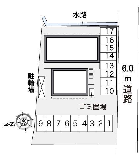 相生(30058)の駐車配置図