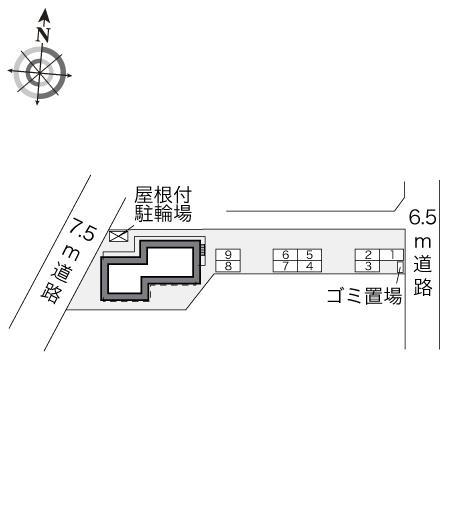 プリマベーラ(28200)の駐車配置図