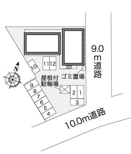 リベェールI(25958)の駐車配置図