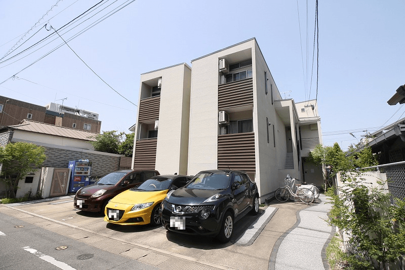 スローライフ箱崎の外観・駐車場イメージ1枚目