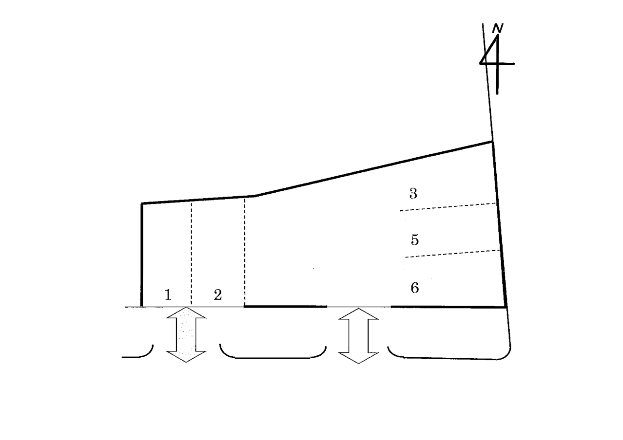 NO.170の駐車配置図