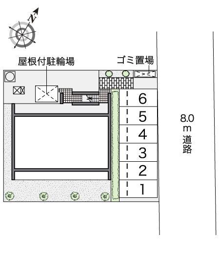 イーストウィンド(51587)の駐車配置図