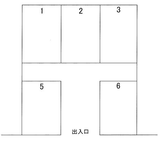 駅前ヨシダパーキングの駐車配置図
