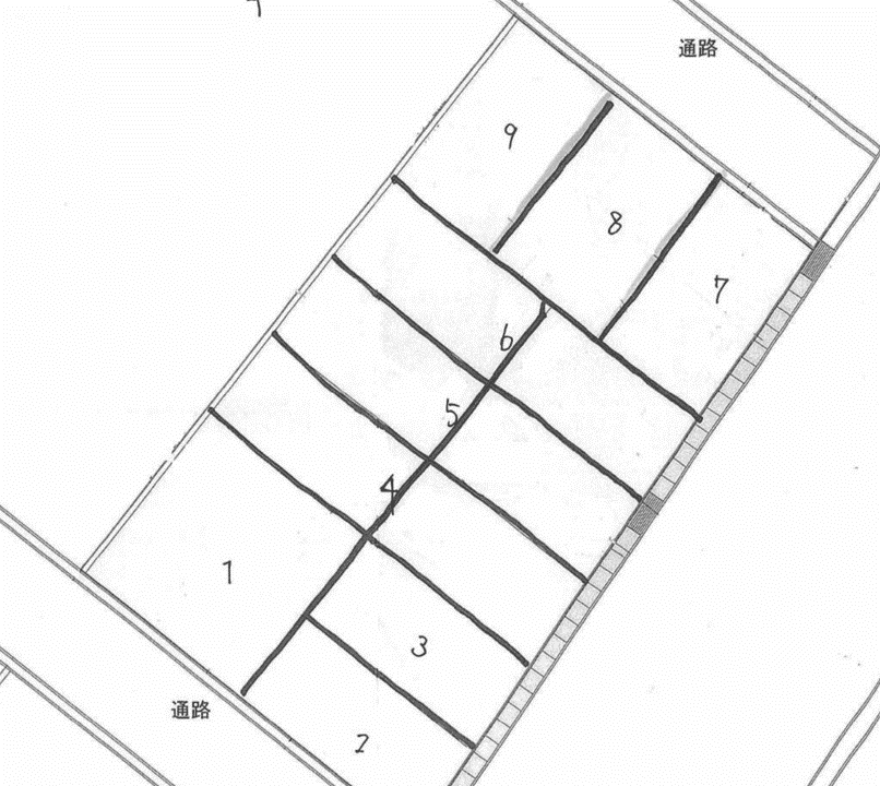 mm駐車場の駐車配置図