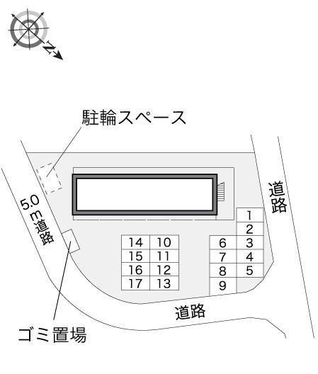 プレシオD(12037)の駐車配置図