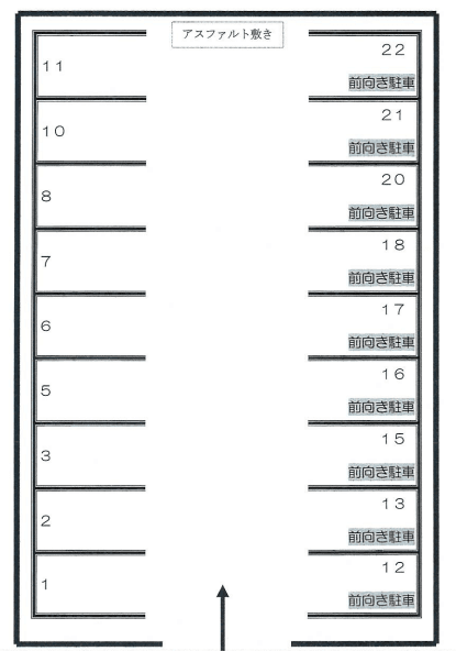 346の駐車配置図