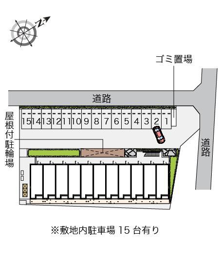 win boom(53343)の駐車配置図