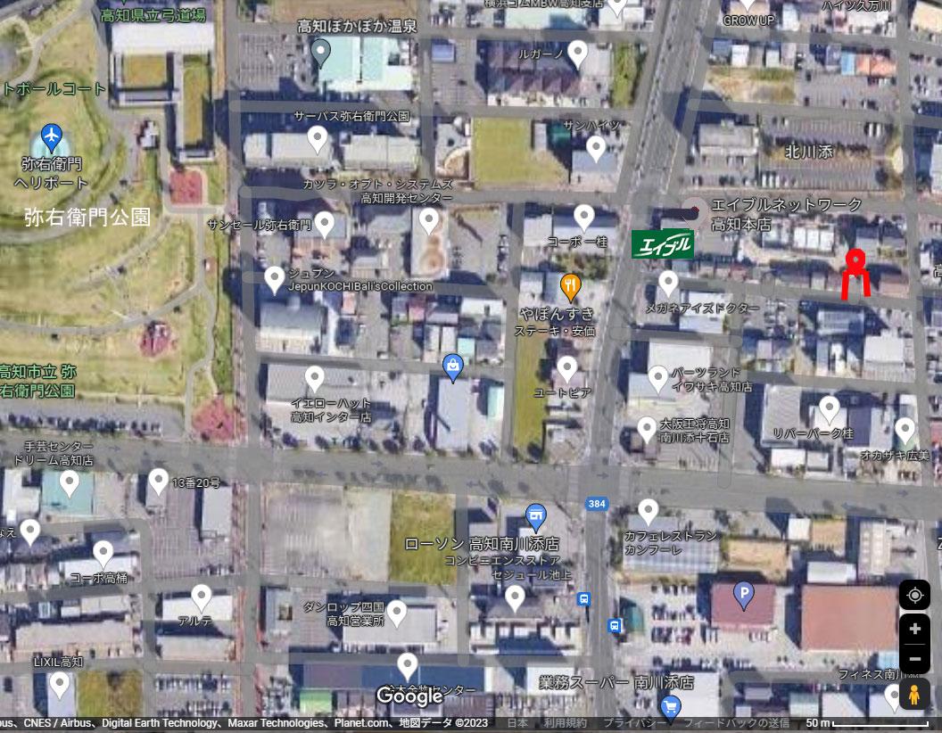 北川添月極駐車場の外観・駐車場イメージ1枚目