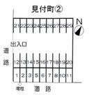 見付町②の駐車場