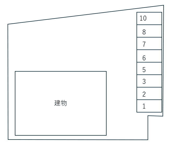 Grand KiRaLa Ⅲの駐車配置図