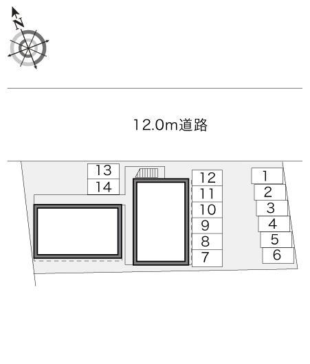 リュミエール(20819)の駐車配置図