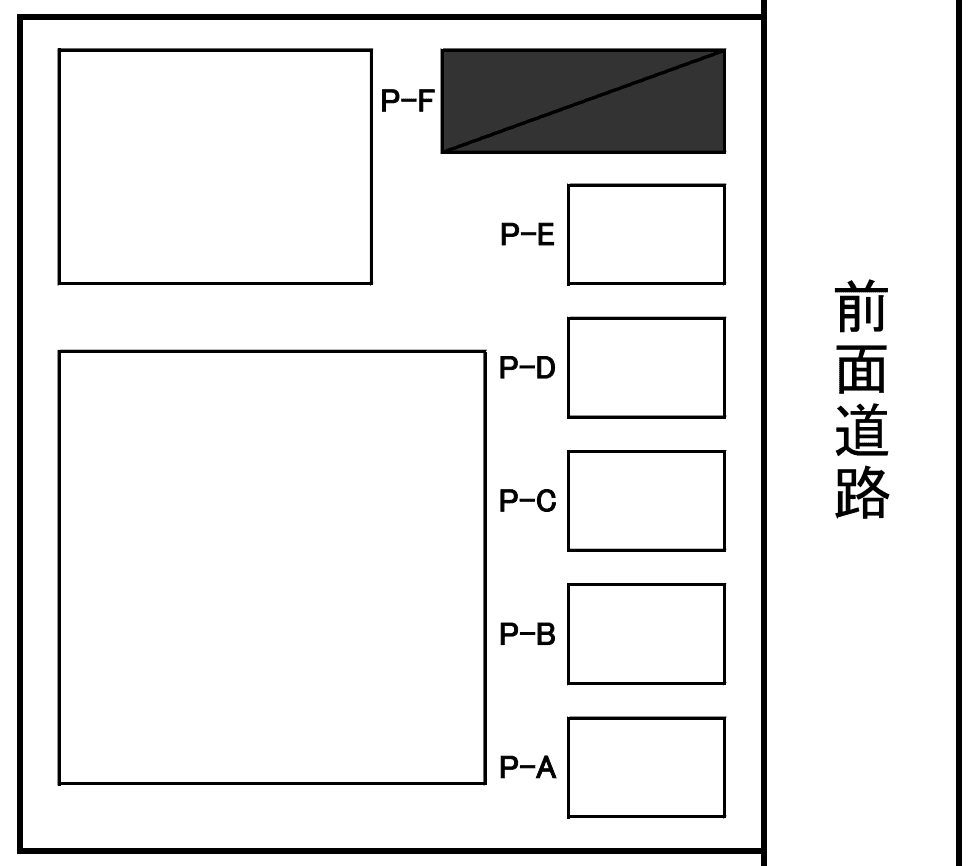A-styleの駐車配置図