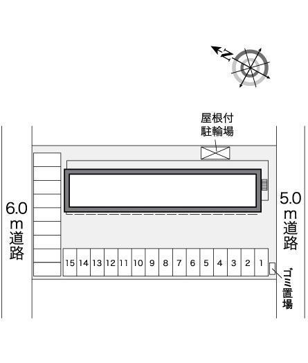 トゥモロー(27506)の駐車配置図