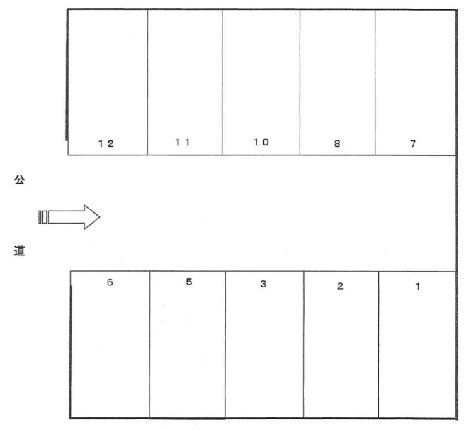181の駐車配置図