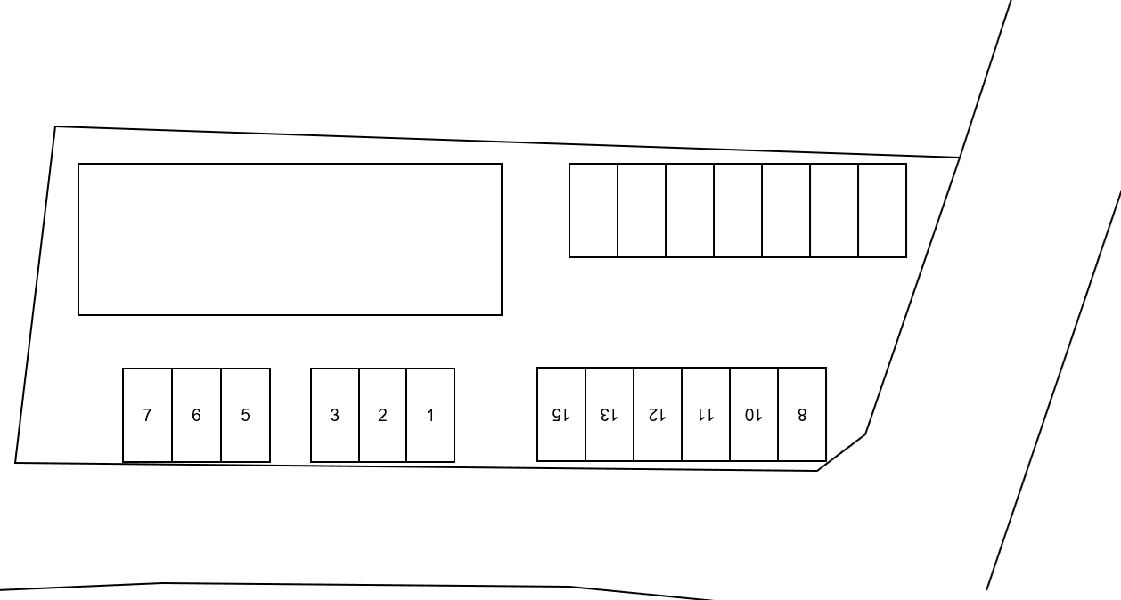 CLIO HILLSの駐車配置図
