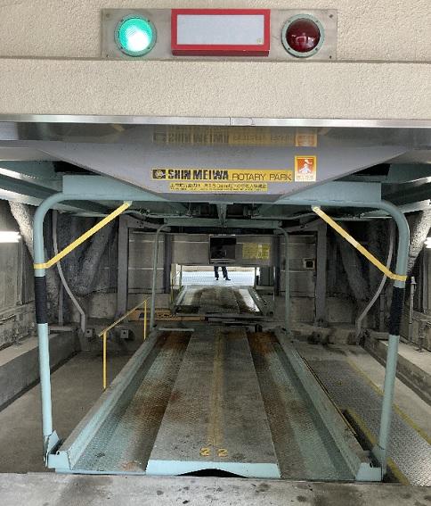 第一玉造マンション駐車場の外観・駐車場イメージ2枚目