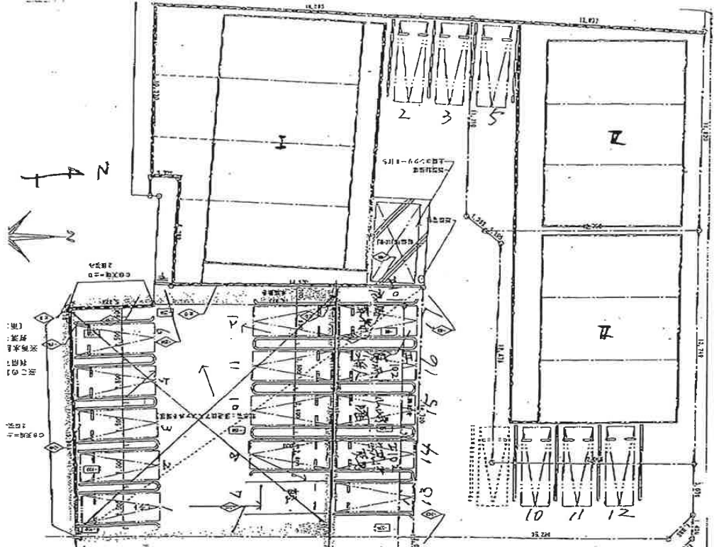 certoⅠの駐車配置図