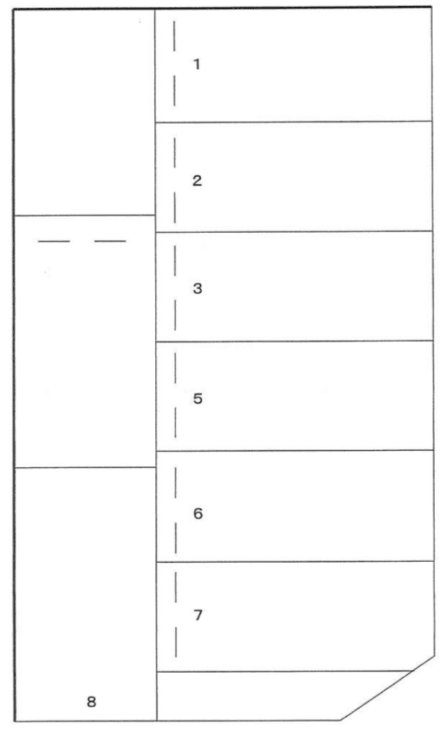 268の駐車配置図