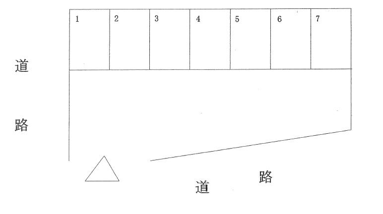 斎藤横須賀2丁目駐車場の駐車配置図