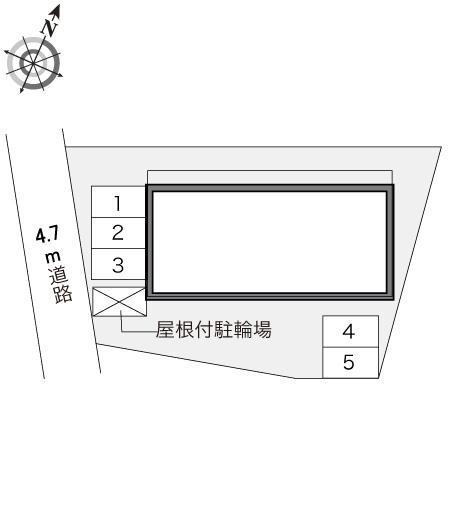 門池Ⅲ(21858)の駐車配置図