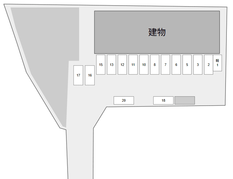 ファミールの駐車配置図