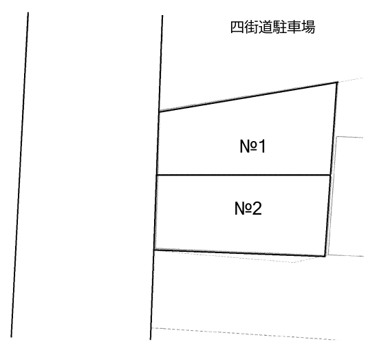 四街道駐車場の駐車配置図